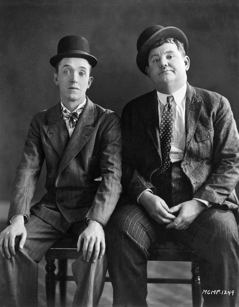 Early Portrait of Stan & Ollie
