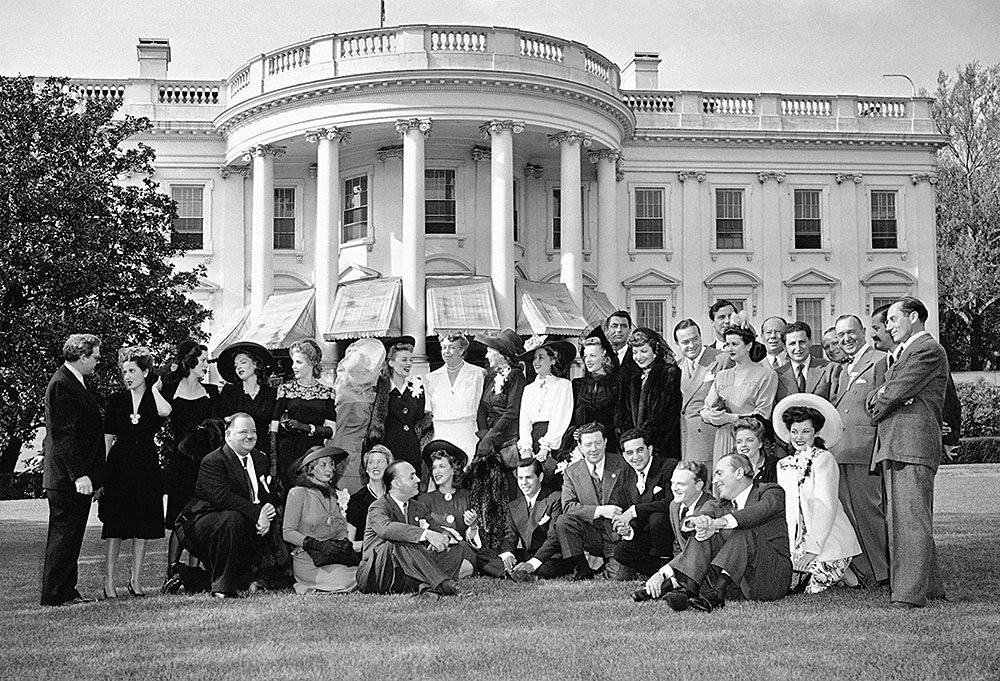 Stan and Ollie at the White House